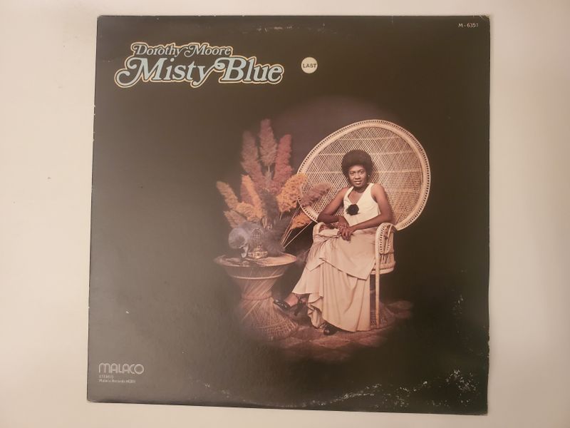 Dorothy Moore Misty Blue vinyl record